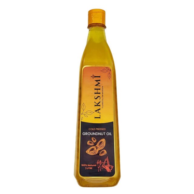 Lakshmi Groundnut Oil (Cold pressed)