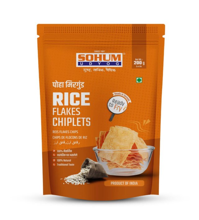 Sohum Rice flakes chips/Poha Mrigund