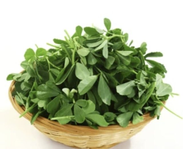 Fresh Methi Leaves/ Fenugreek Greens
